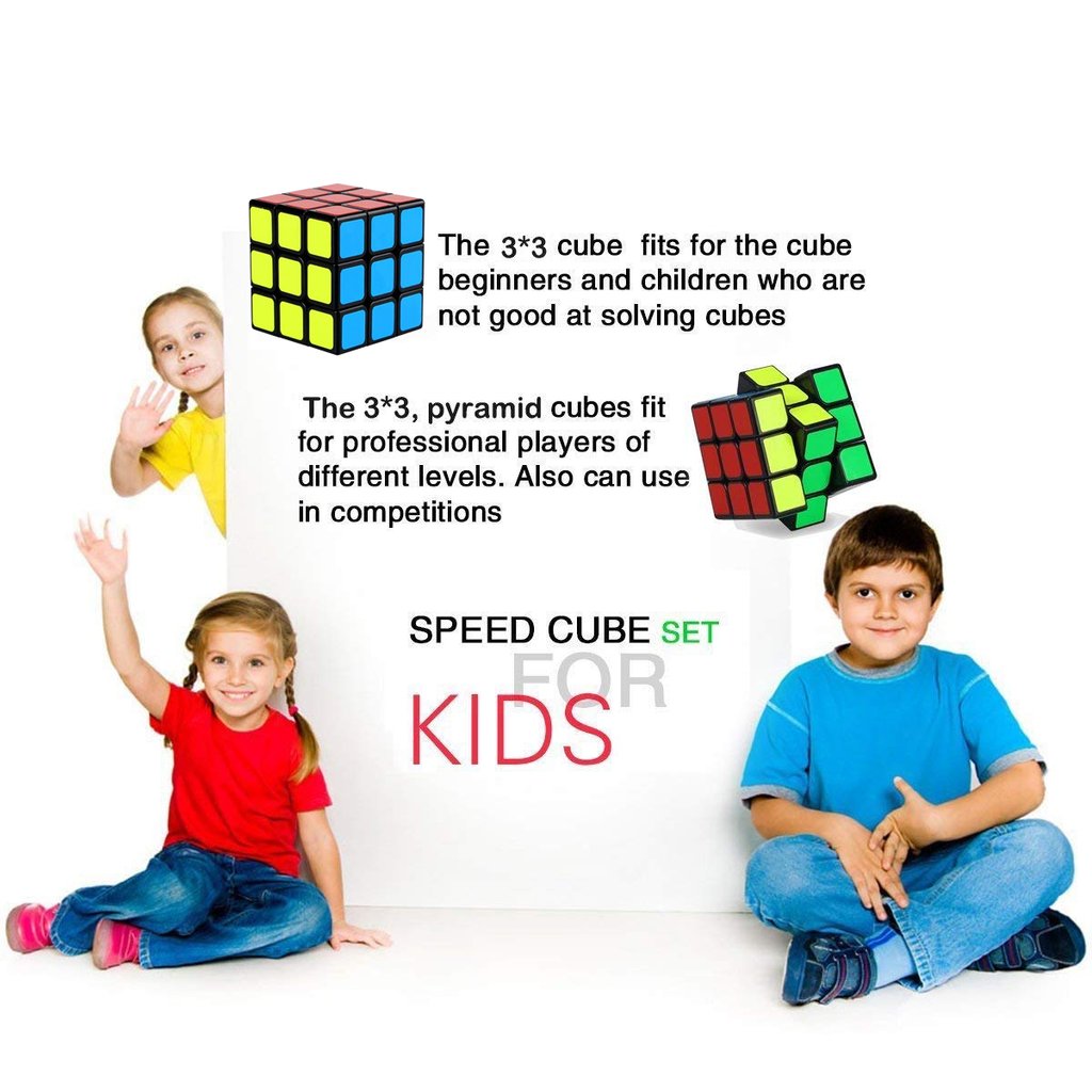 High Speed Multicolor Cube (Pack of 12) - Springkart 
