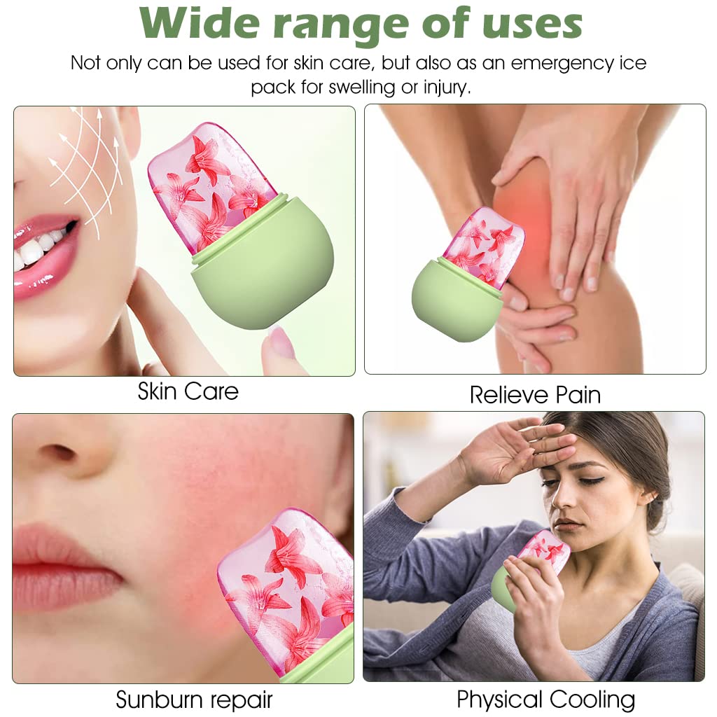 Non-Slip Silicone Ice Roller for Face – Reusable Beauty Tool (1 Pc) - Springkart 
