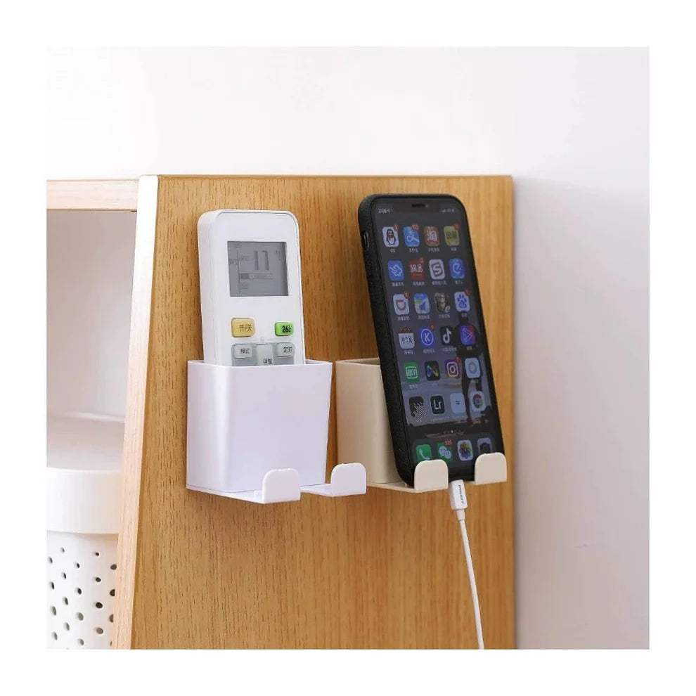 Wall Mountable Remote &amp; Mobile Holder -  2 piece