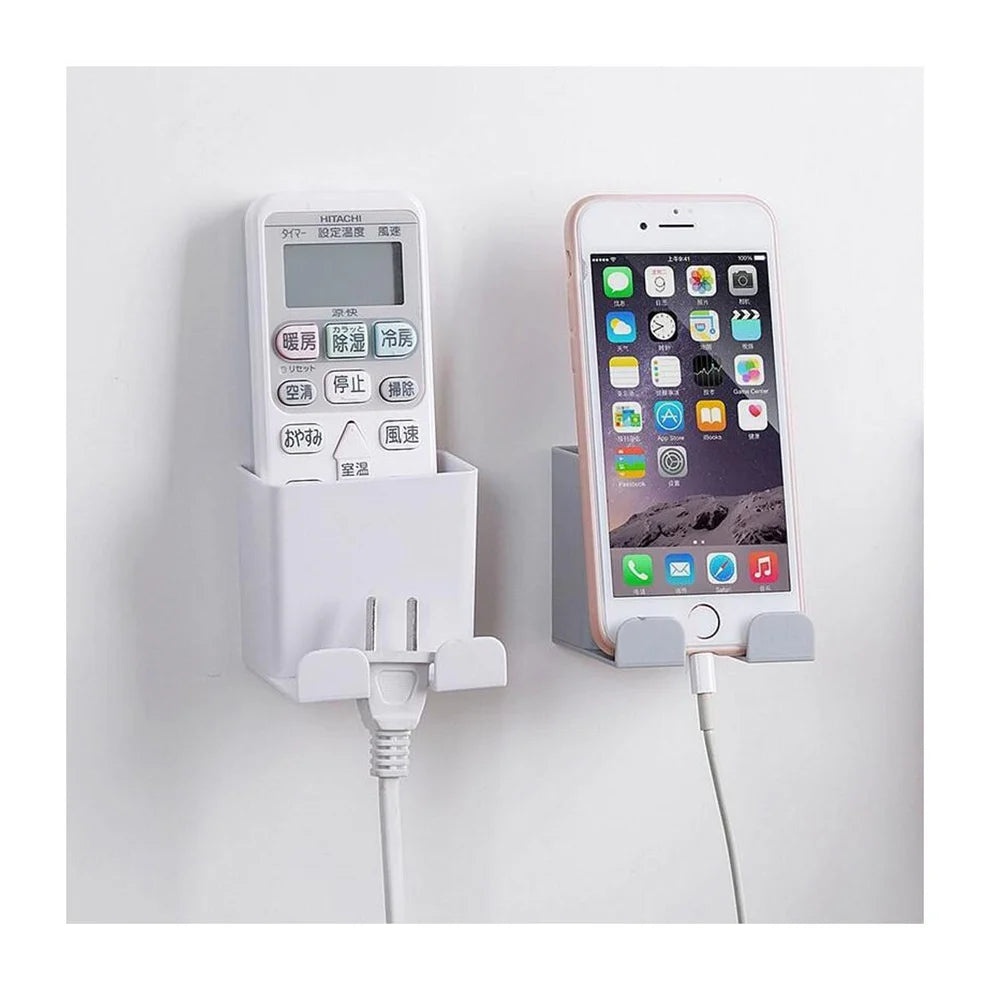 Wall Mountable Remote &amp; Mobile Holder -  2 piece