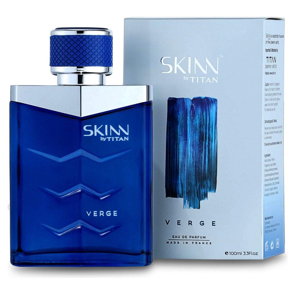 Skinn By Titan | Raw Perfume - 50 Ml | Perfume For Man | Gift for Men | Premium Fragrance | Grooming Essentials | Long Lasting Smell for Men |Fresh, Woody, Spicy | Eau De Parfum