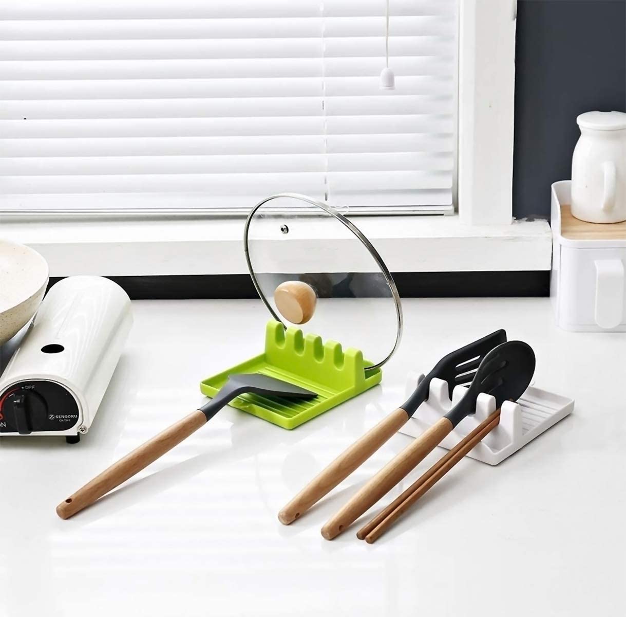 Multi-Functional Spatula Holder / Rest for Kitchen Utensils - Springkart 