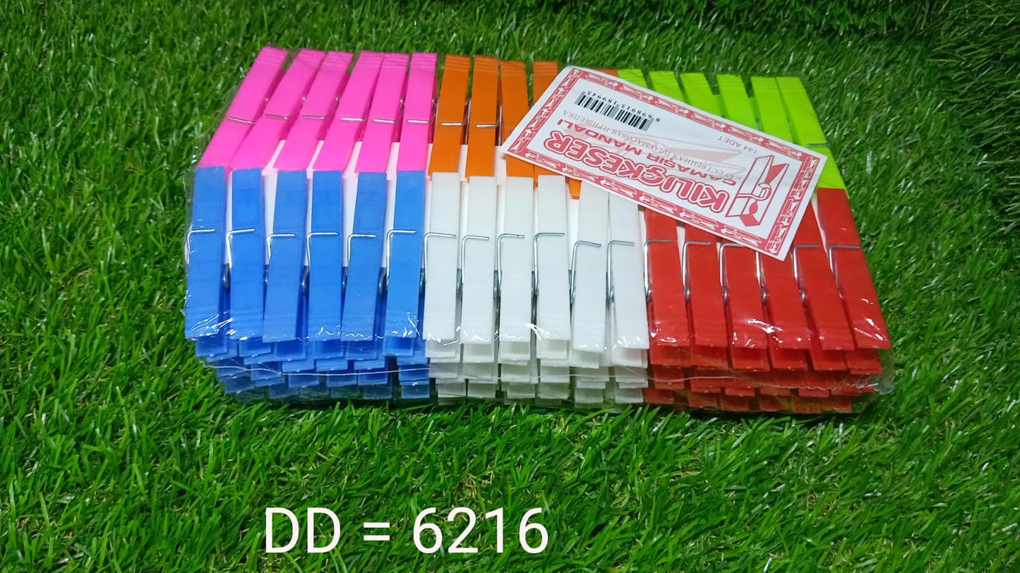 Multi Purpose Plastic Clothes Clips for Cloth Drying Clips (set of 144Pc) - Springkart 