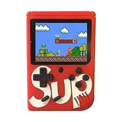 400 in 1 Sup Video Games Portable, Led Screen and USB Rechargeable, Handheld Console, Classic Retro Game Box Toy for Kids Boys & Girls (Multi Color ,1 pcs) - Springkart 