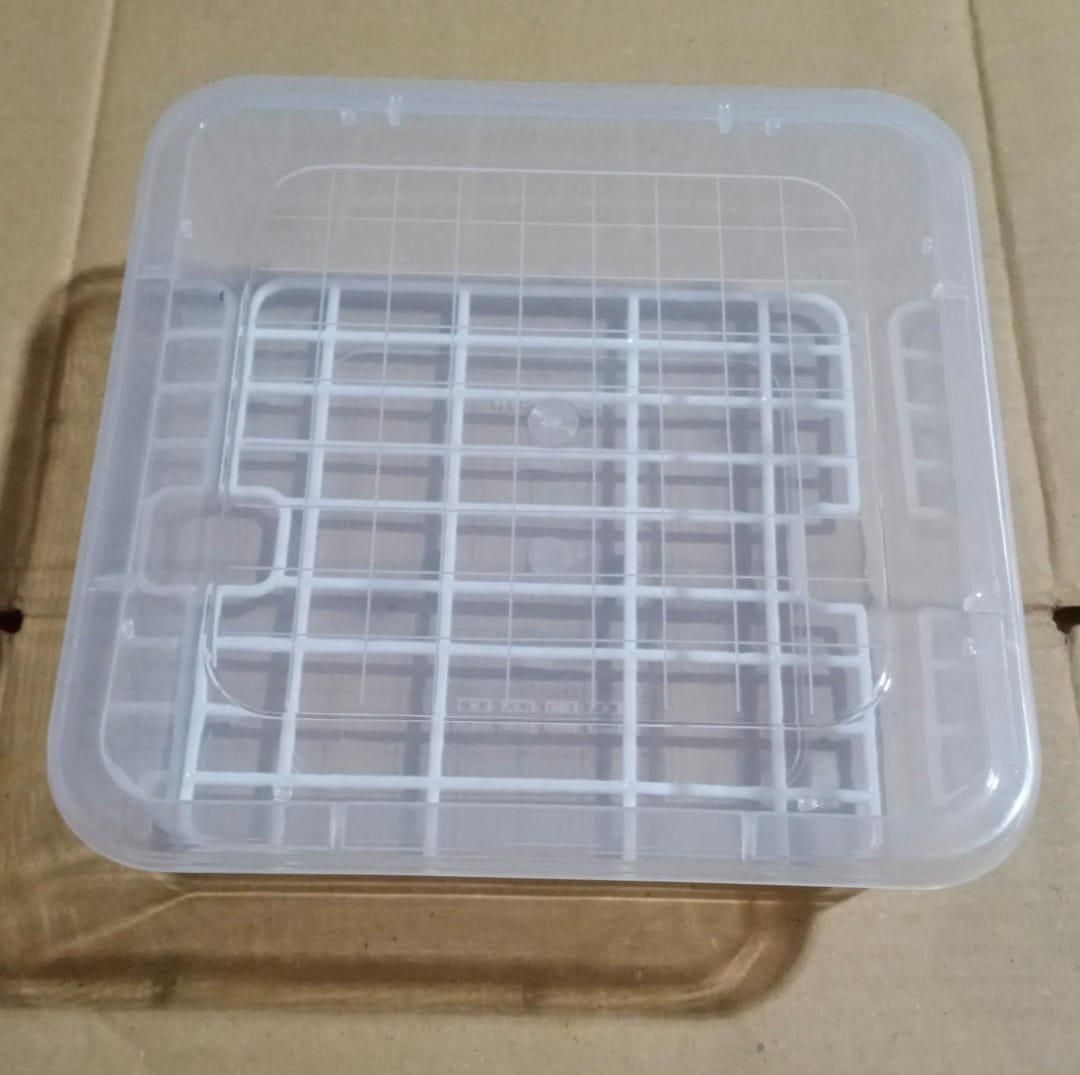 Fridge Storage Containers Box 28*20.5*5.5cm 6pc - Springkart 