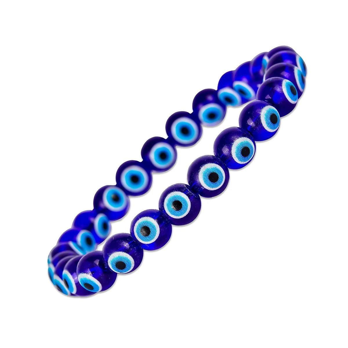Evil Eye Bracelet Blue Beads - Springkart 