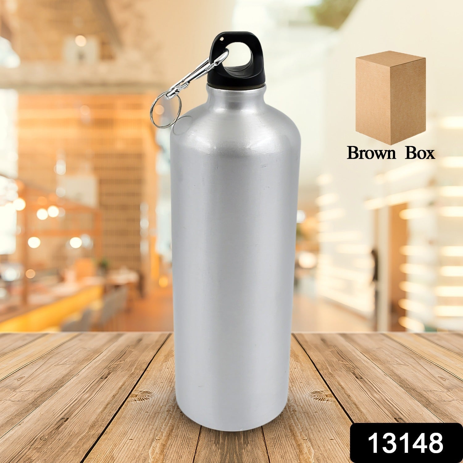 Aluminium Sports Water Bottle, 1 Pc (Capacity 750 ML Approx) - Springkart 