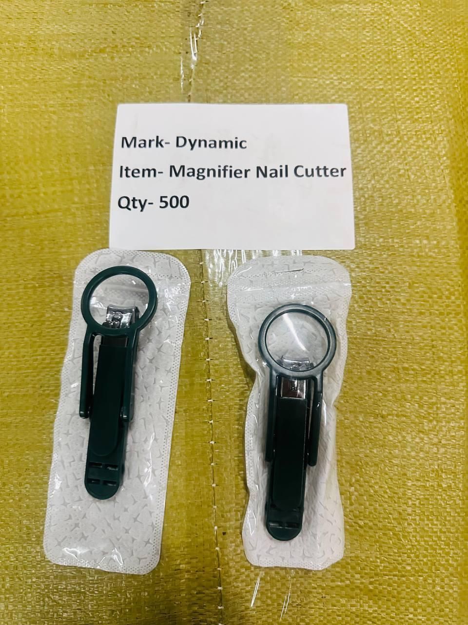 Nail Clipper with Magnifying Glass