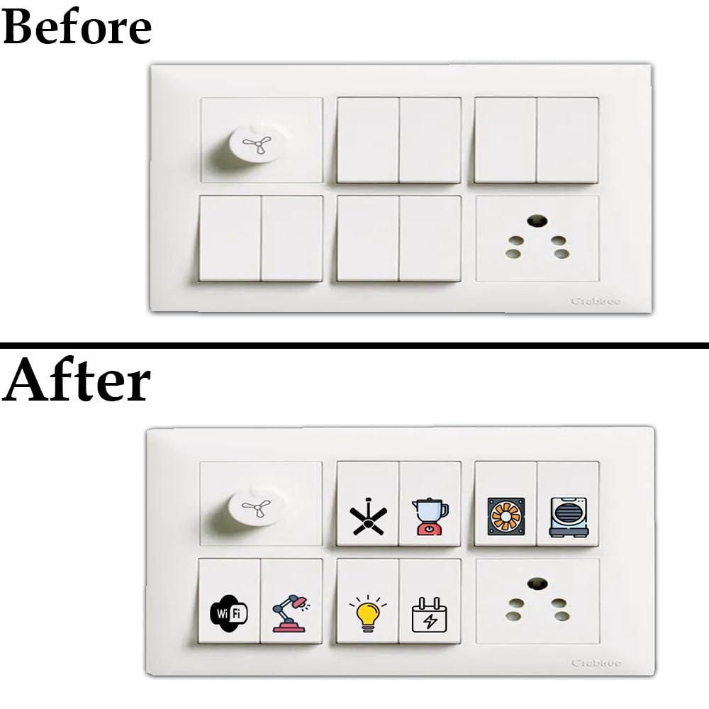 3D Premium Switch Stickers (149 Stickers) - Springkart 