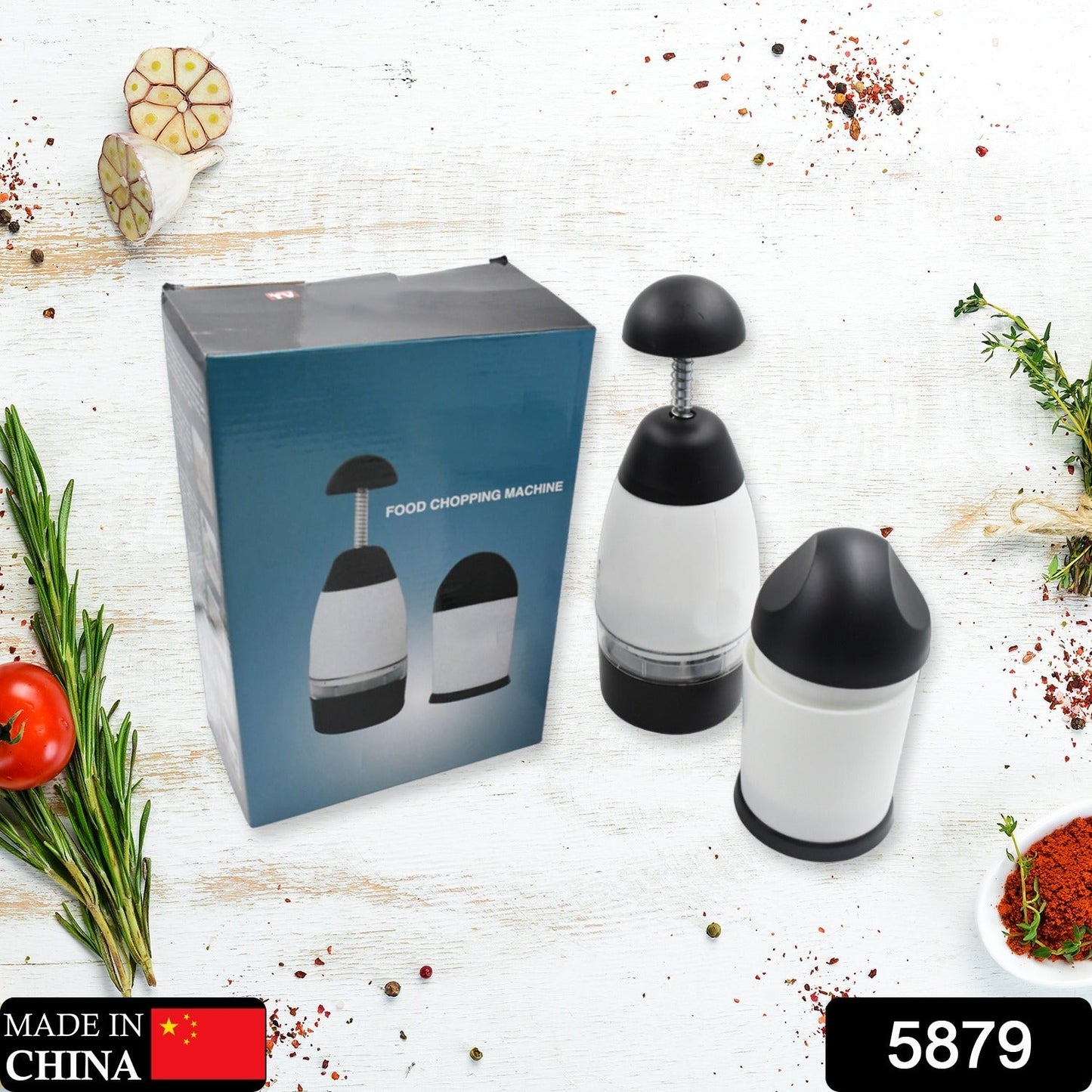 Multifunctional Vegetable Fruit Chopping Grater Slicer, Manual Vegetable Onion Chopper Cutter Food Squeezer Hand Grinder Garlic Grinder Meat Chopper Kitchen Tool - Springkart 