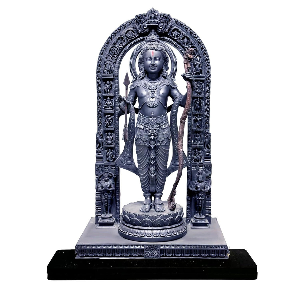 Ram Lalla MDF Cutout of Ram Lalla Statue in Ayodhya Mandir (2D) - Springkart 