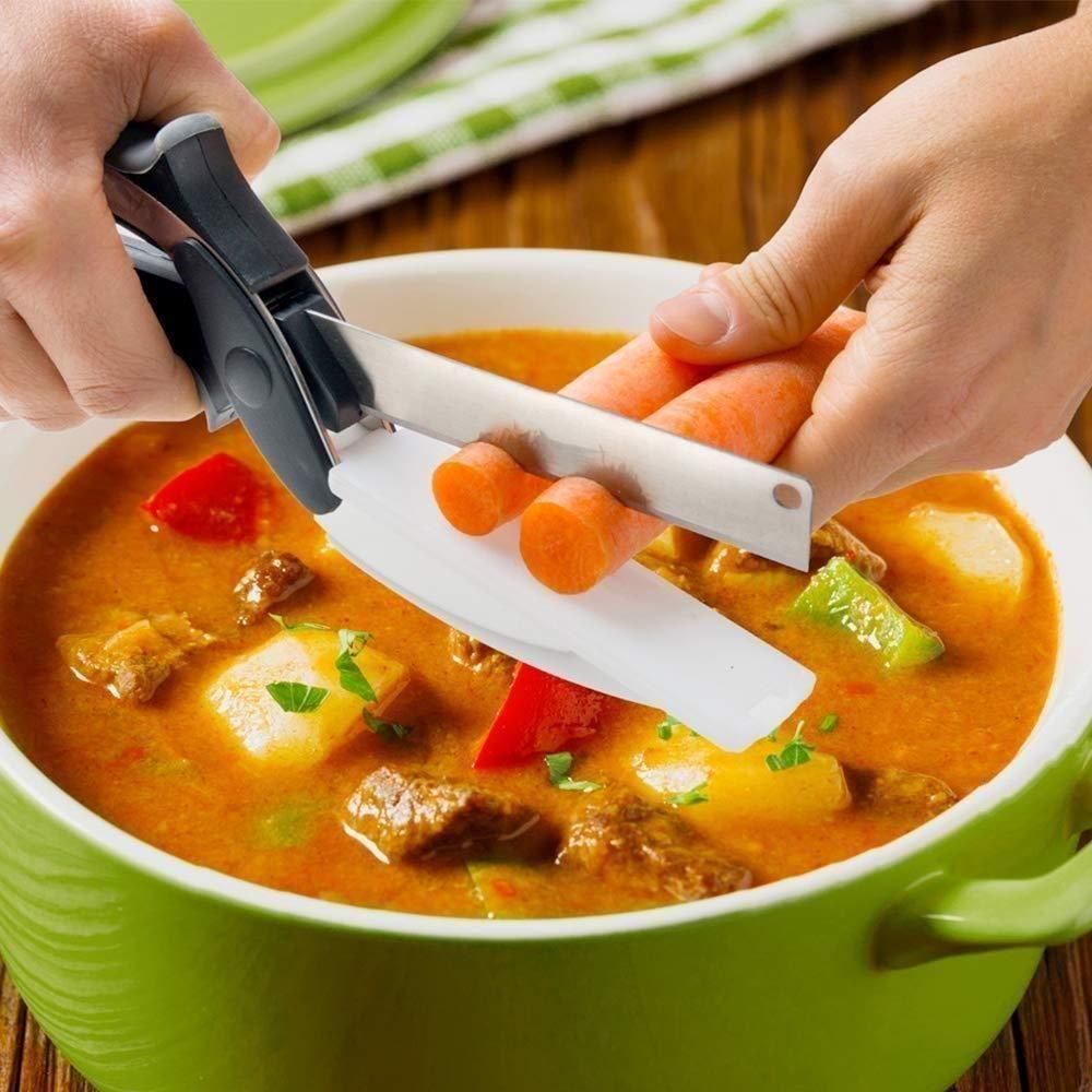Cleaver Cutter - 2 in 1 Kitchen Knife / Cleaver Cutters - Springkart 