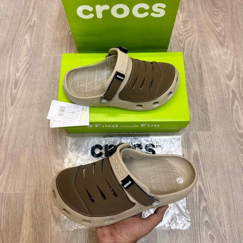 Croc.s Yukon Vista Premium Beige Clogs