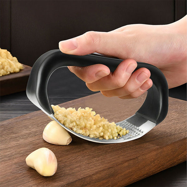 Stainless Steel Garlic Presser Crusher (Multicolor) - Springkart 