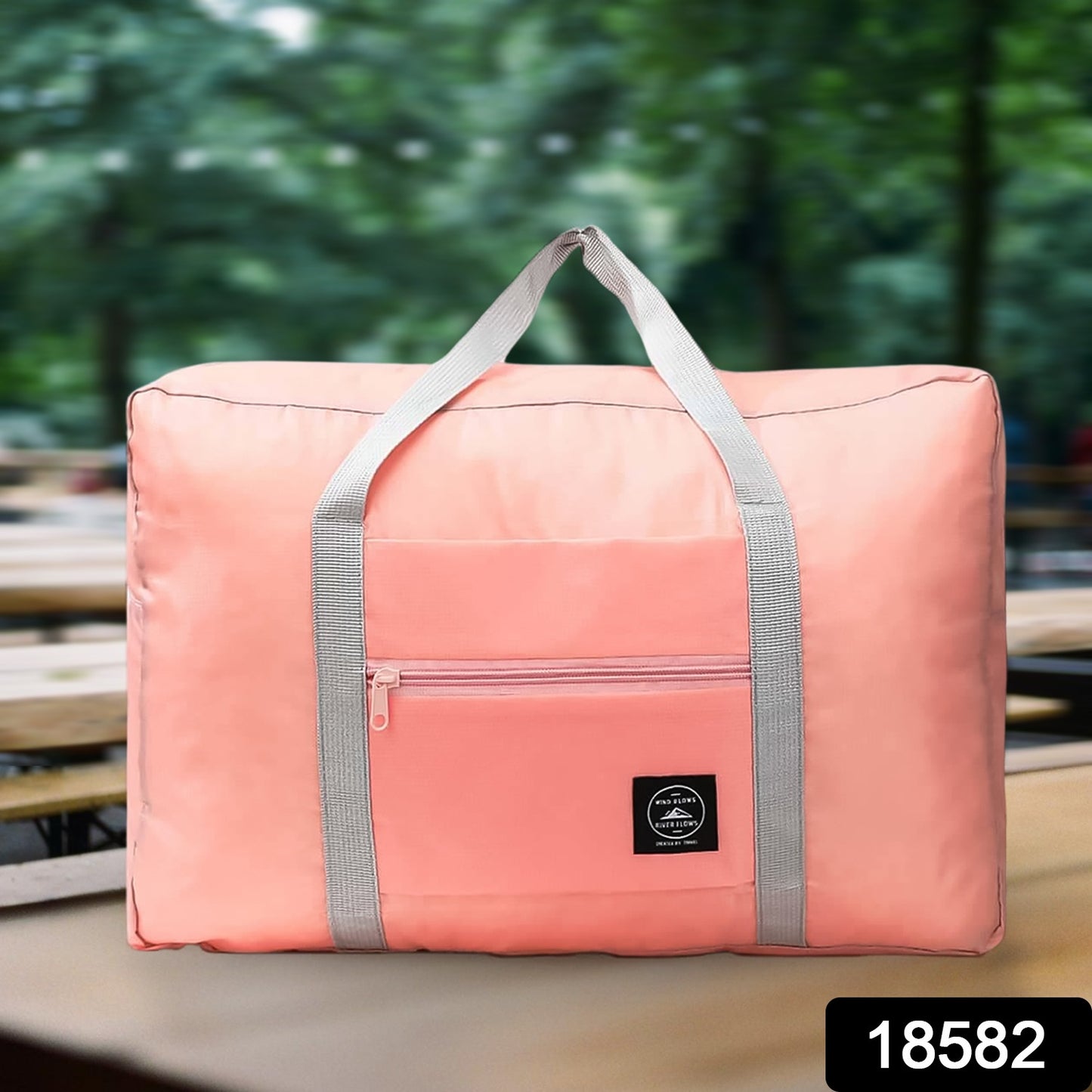 Large Capacity Luggage Bag Foldable Waterproof Travel Bag (1 Pc Mix Color) - Springkart 