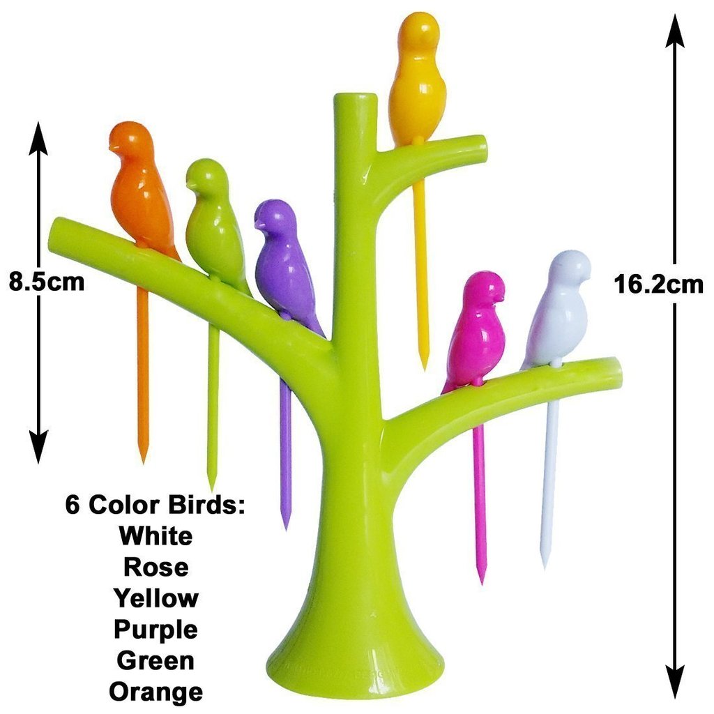 Bird Fork | Kids fruit fork | Table Decor - Springkart 