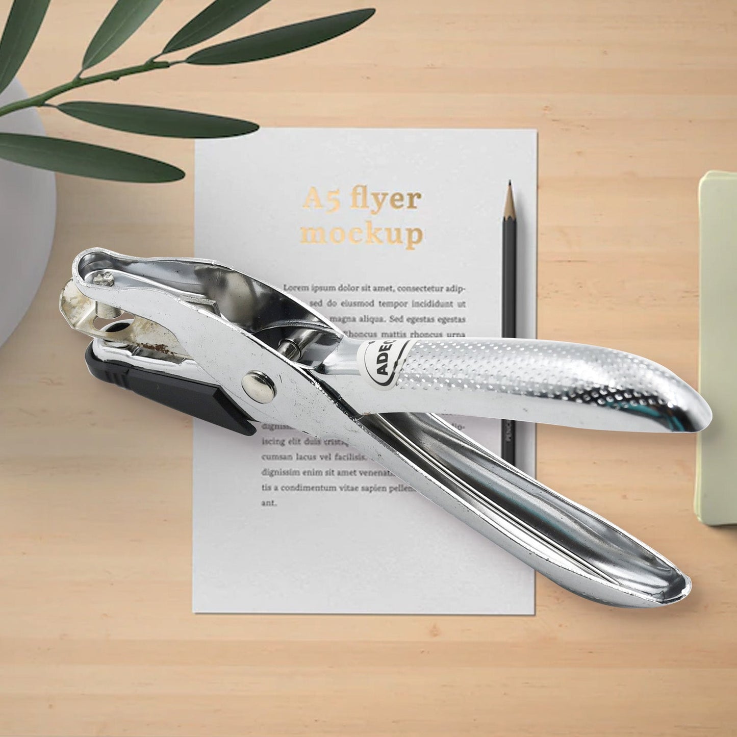 Hole Punch Crafts Single Hole Puncher Hole Puncher Whole Puncher Paper Hole Office Puncher Office Supply Paper Cutter - Springkart 