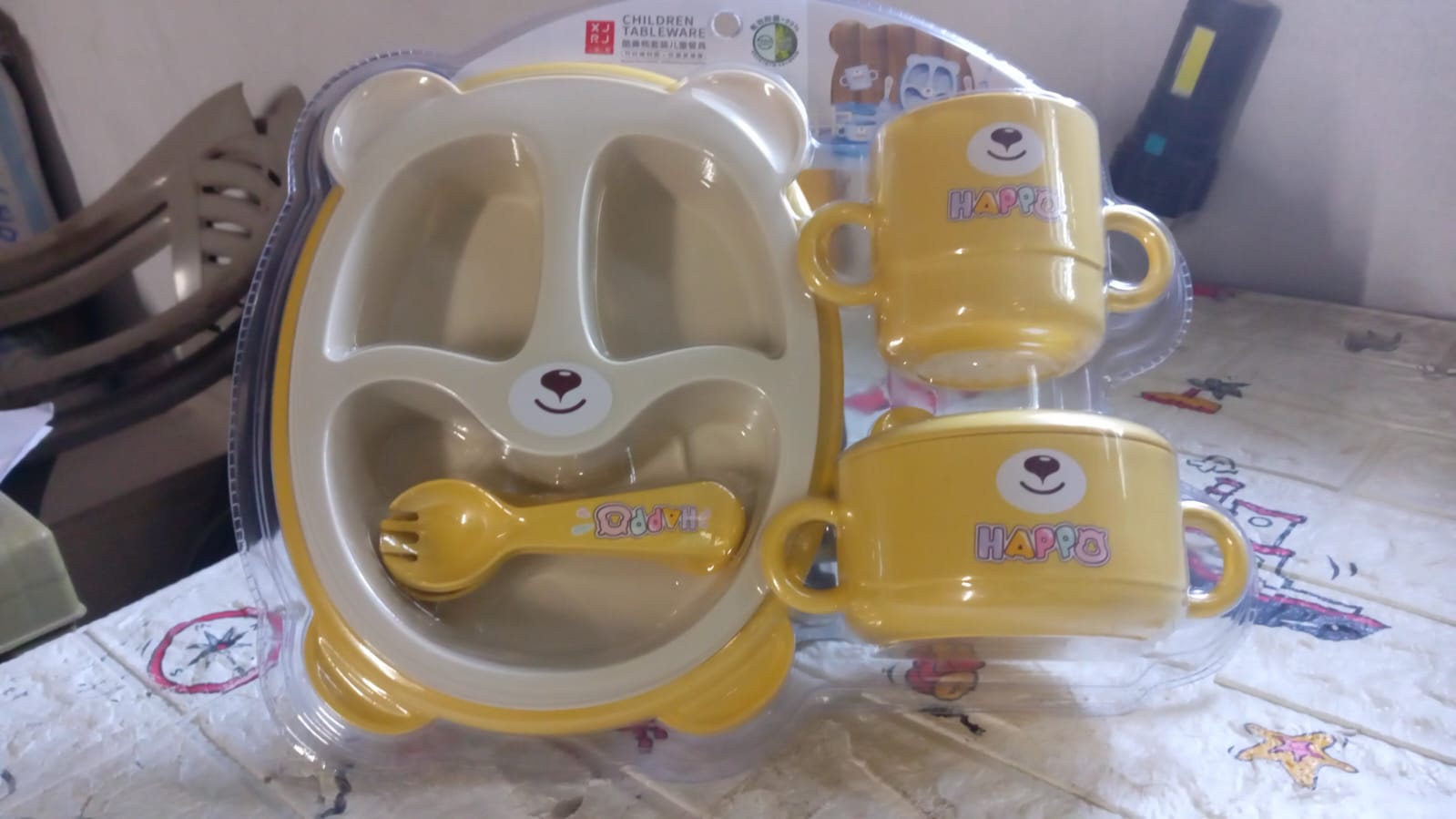 Baby Feeding Set For Kids And Toddlers (7 pcs set) - Springkart 