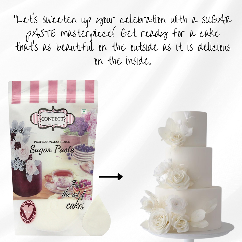 White Fondant | Edible Sugarpaste 1 Kg