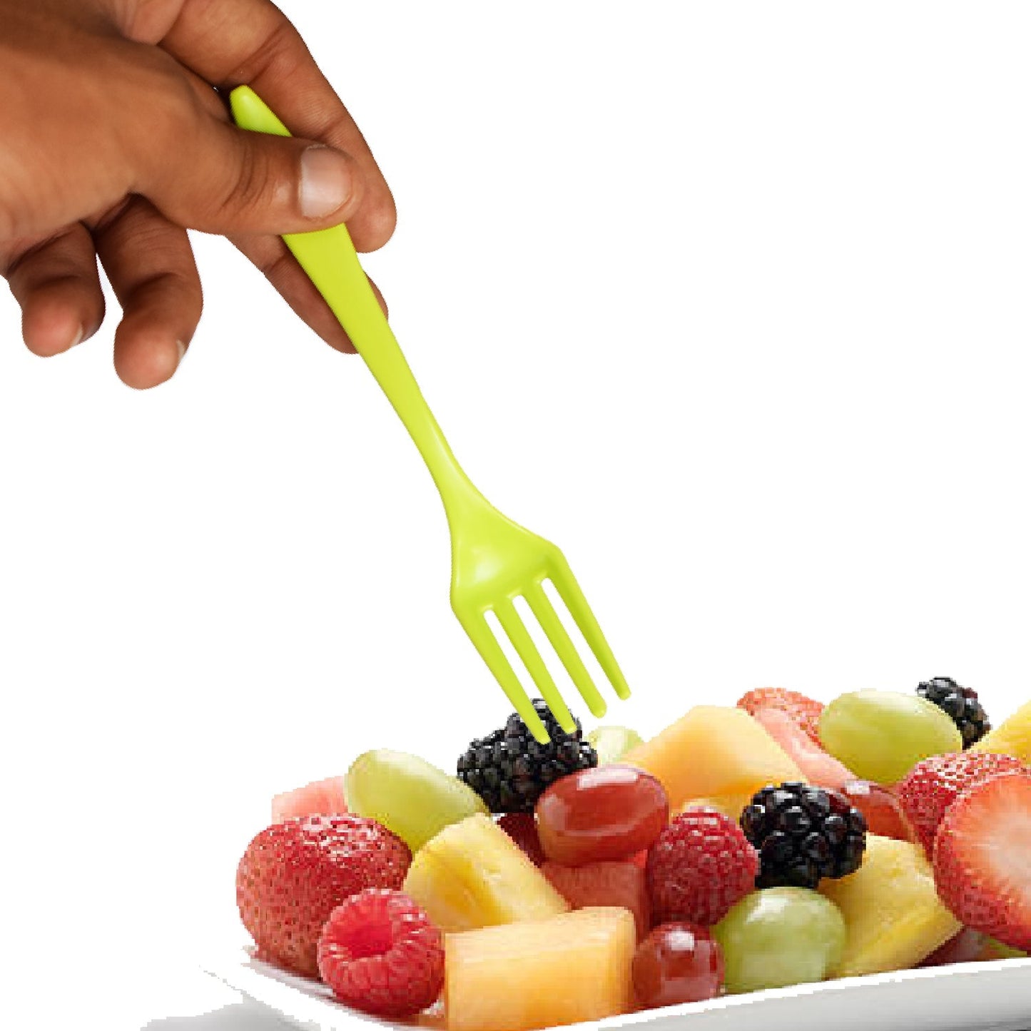 Small plastic 6pc Serving Fork Set for kitchen - Springkart 