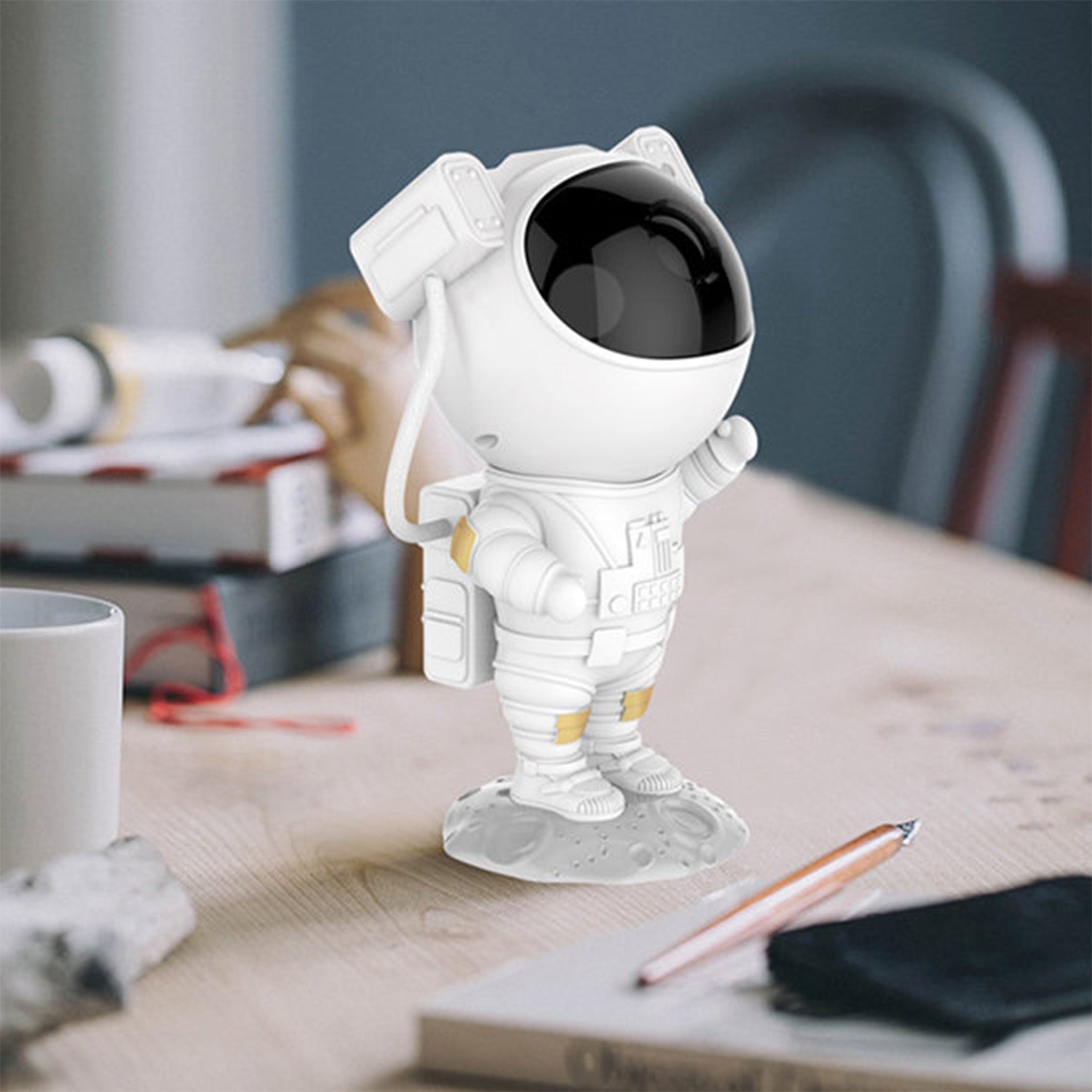 Robot Sky Space Stars Light Astronaut Galaxy Projector, Night lamp, Bedroom, Kids, Projector, Remote Control, Star Projector Will Take Children's to Explore The Vast Starry Sky for Adults, raksha bandhan, Diwali Gift - Springkart 