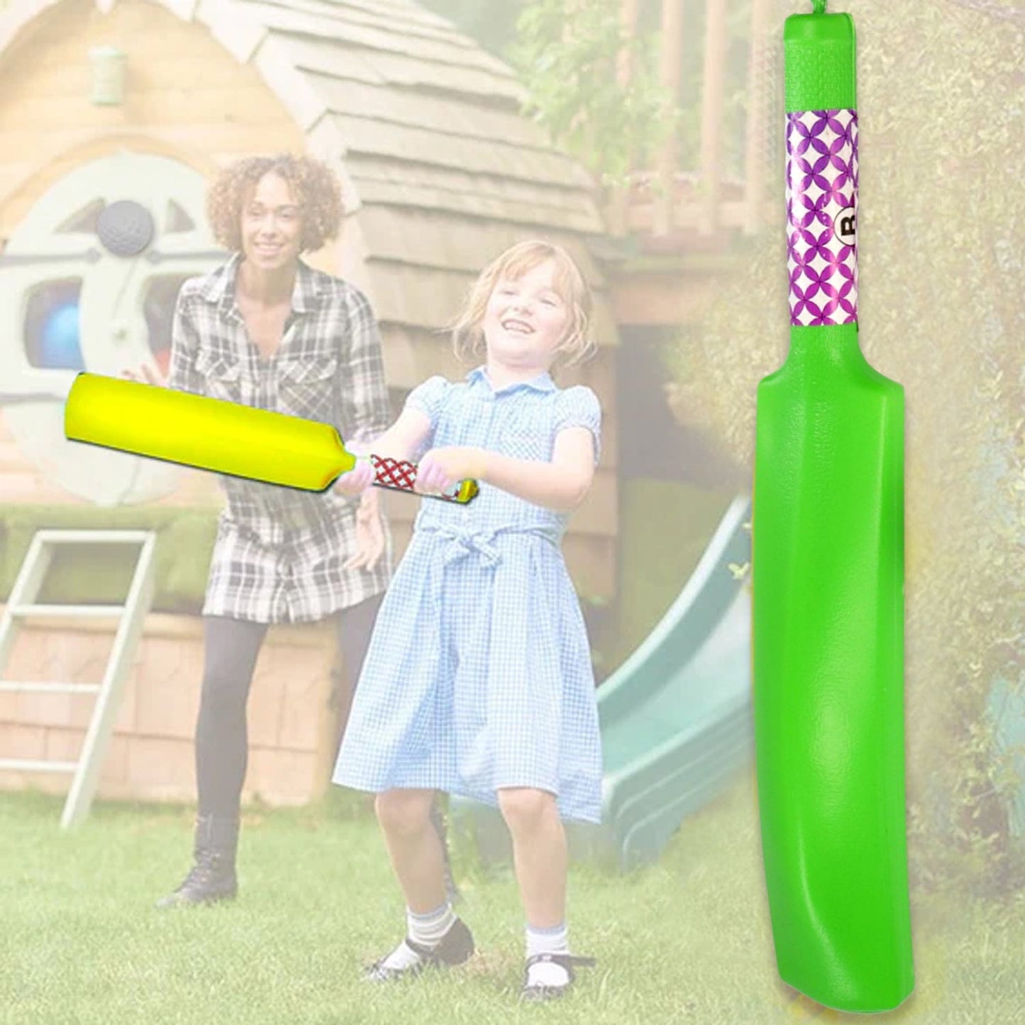 Plastic Cricket Bat and Ball Toy for Kids - Springkart 