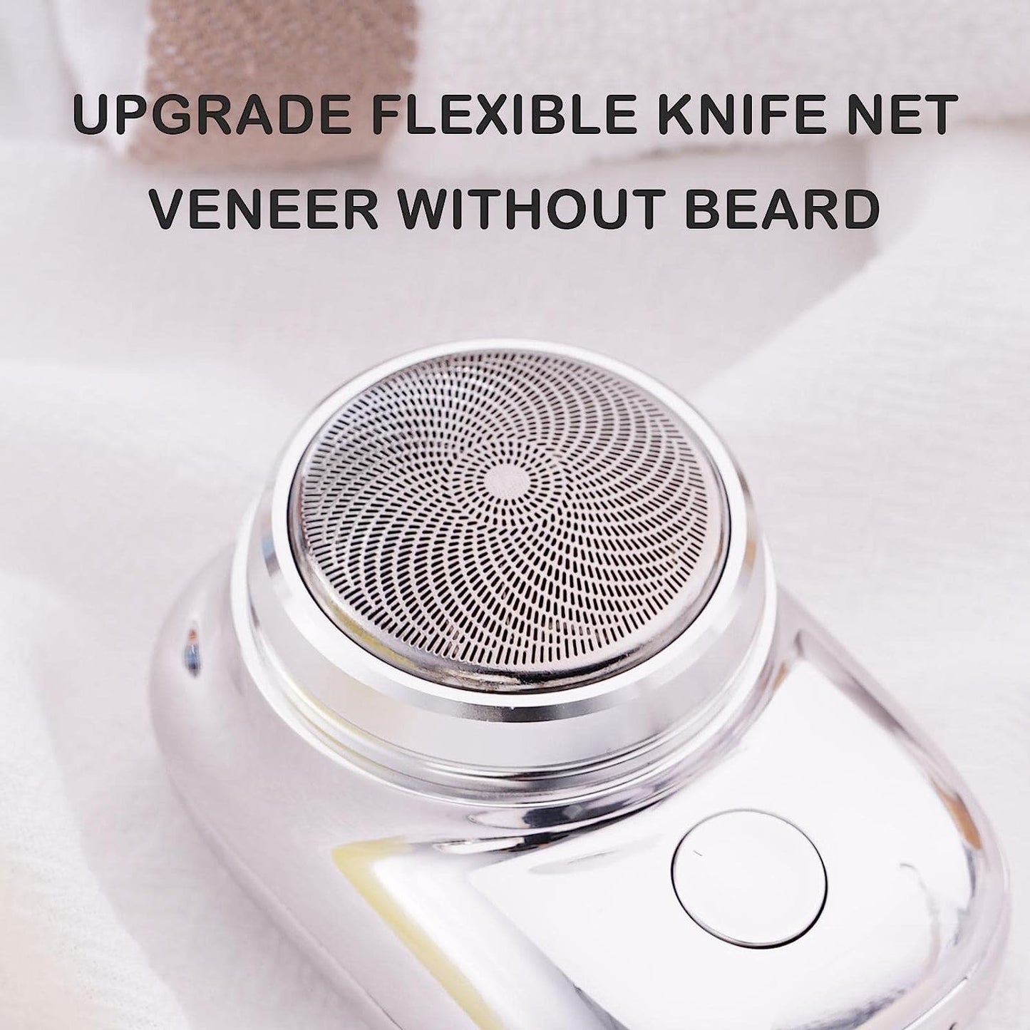 Mini Electric Shaver Portable | Pocket fashion | Rechargeable | Wireless Beard, Hair Razor for Men and Women | Home, Travel, Gift | - Springkart 