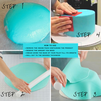 Electric Blue Fondant | Edible Sugarpaste 250 Gm