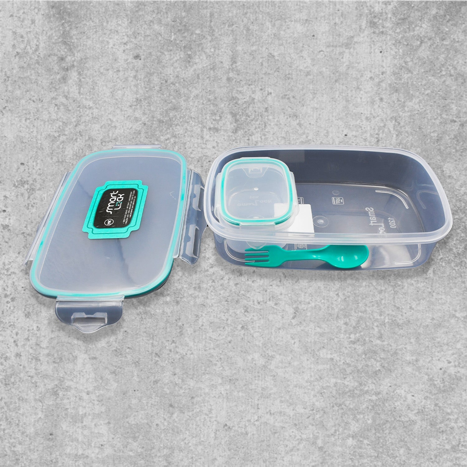 CARTOON PRINTED PLASTIC LUNCH BOX WITH INSIDE SMALL BOX & SPOON FOR KIDS, AIR TIGHT LUNCH TIFFIN BOX FOR GIRLS BOYS, FOOD CONTAINER, SPECIALLY DESIGNED FOR SCHOOL GOING BOYS AND GIRLS - Springkart 