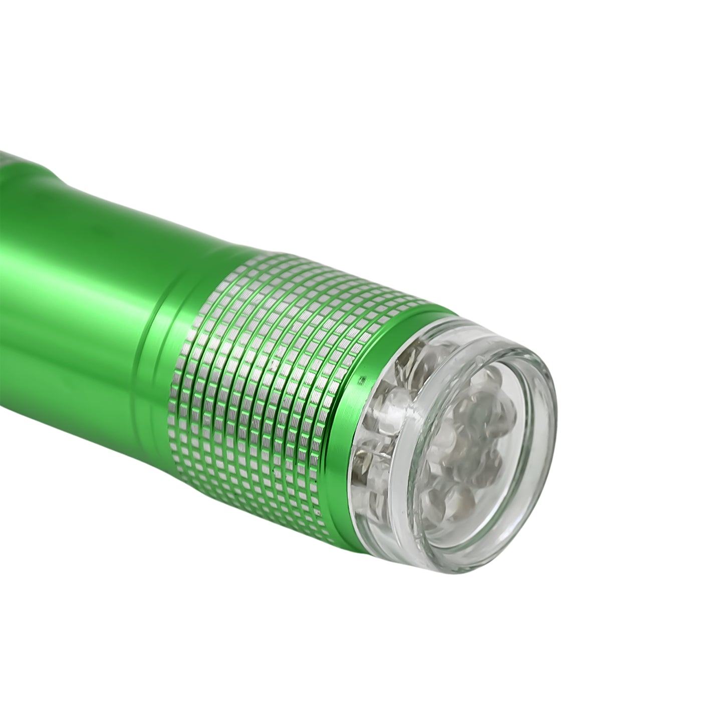 Super-bright Mini 9 Led Bulb Pocket Torches - Small Torch Flashlight For Camping Hiking Diy Travelling Outdoors And More3 Battery Operated (Battery Not Included 1 Pc) - Springkart 