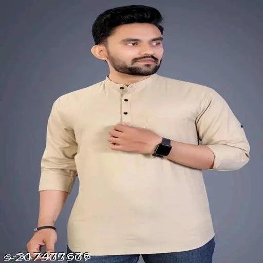 cotton kurta type shirt - Springkart 