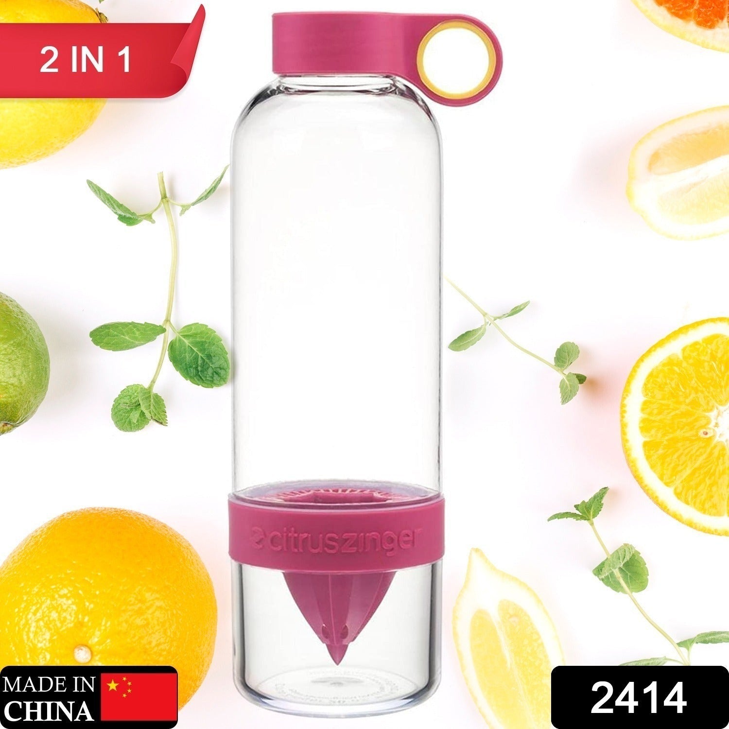 CITRUS JUICER BOTTLE INSTANT JUICE SPORTS BOTTLE JUICE MAKER INFUSER BOTTLE - Springkart 
