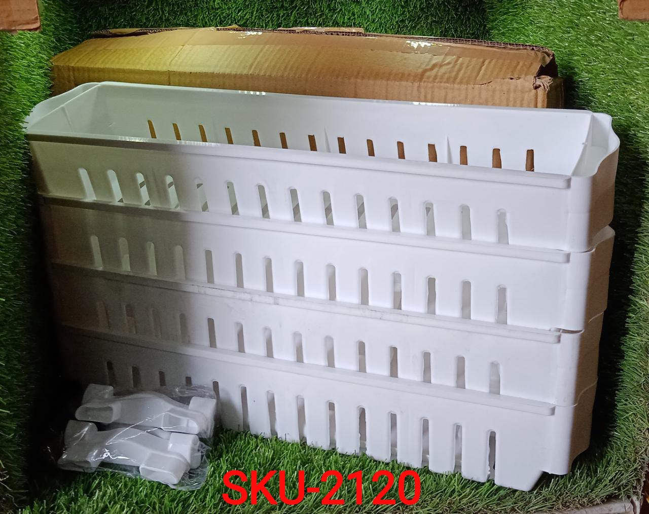 Multipurpose 4 Layer Space Saving Storage Organizer Rack Shelf - Springkart 