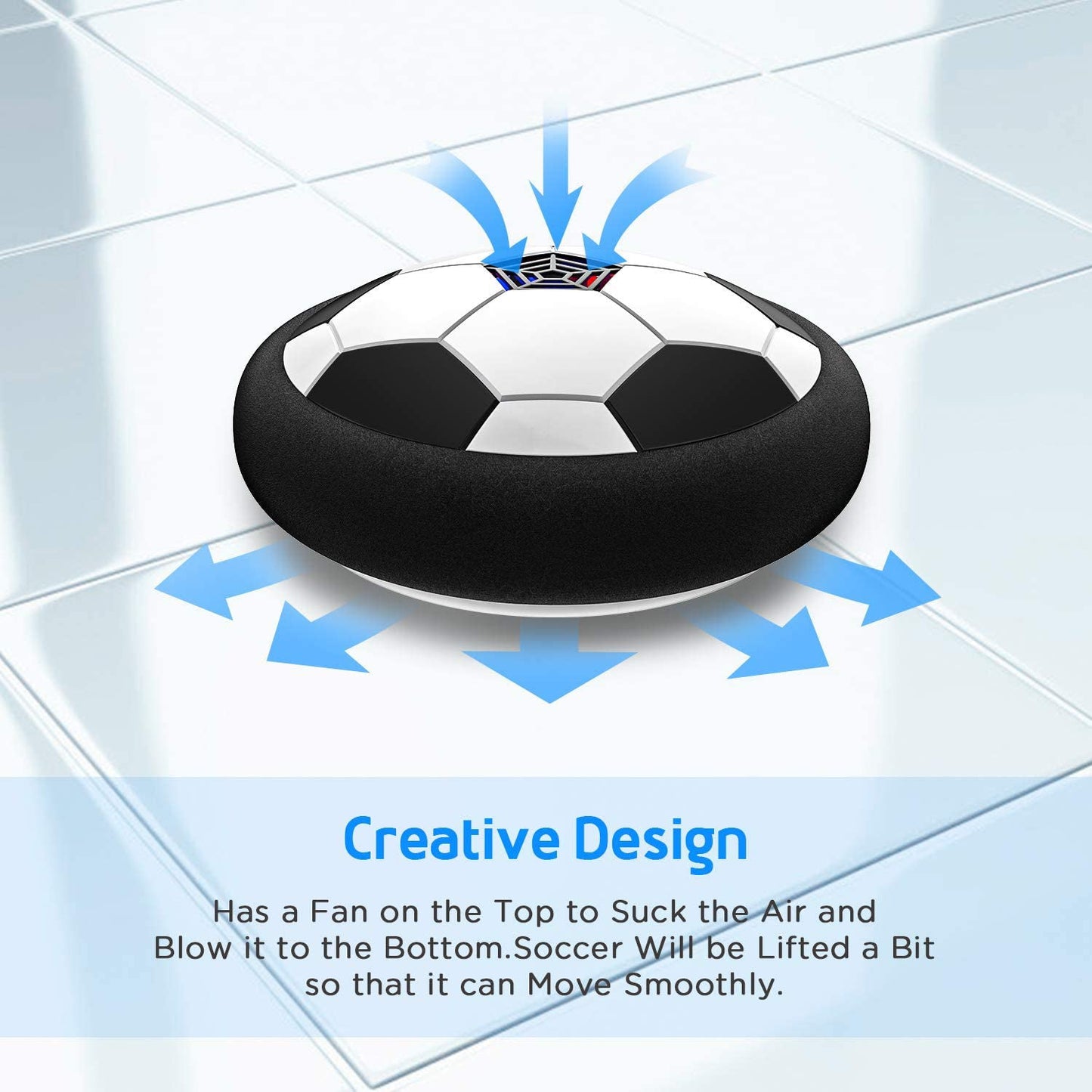 Amazing Hover LED Ball used in all households and playing purposes for kids and children’s etc. - Springkart 