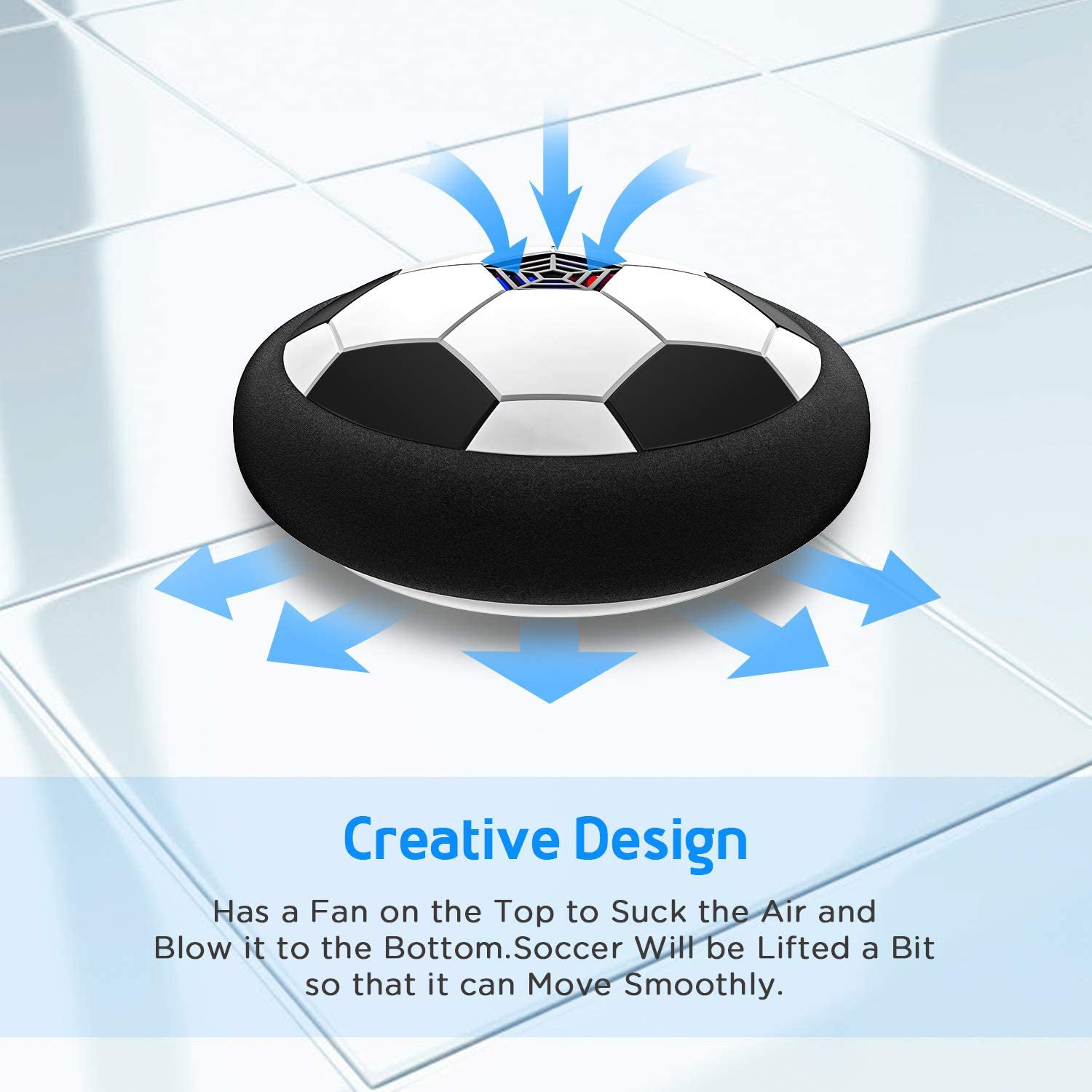 Amazing Hover LED Ball used in all households and playing purposes for kids and children’s etc. - Springkart 