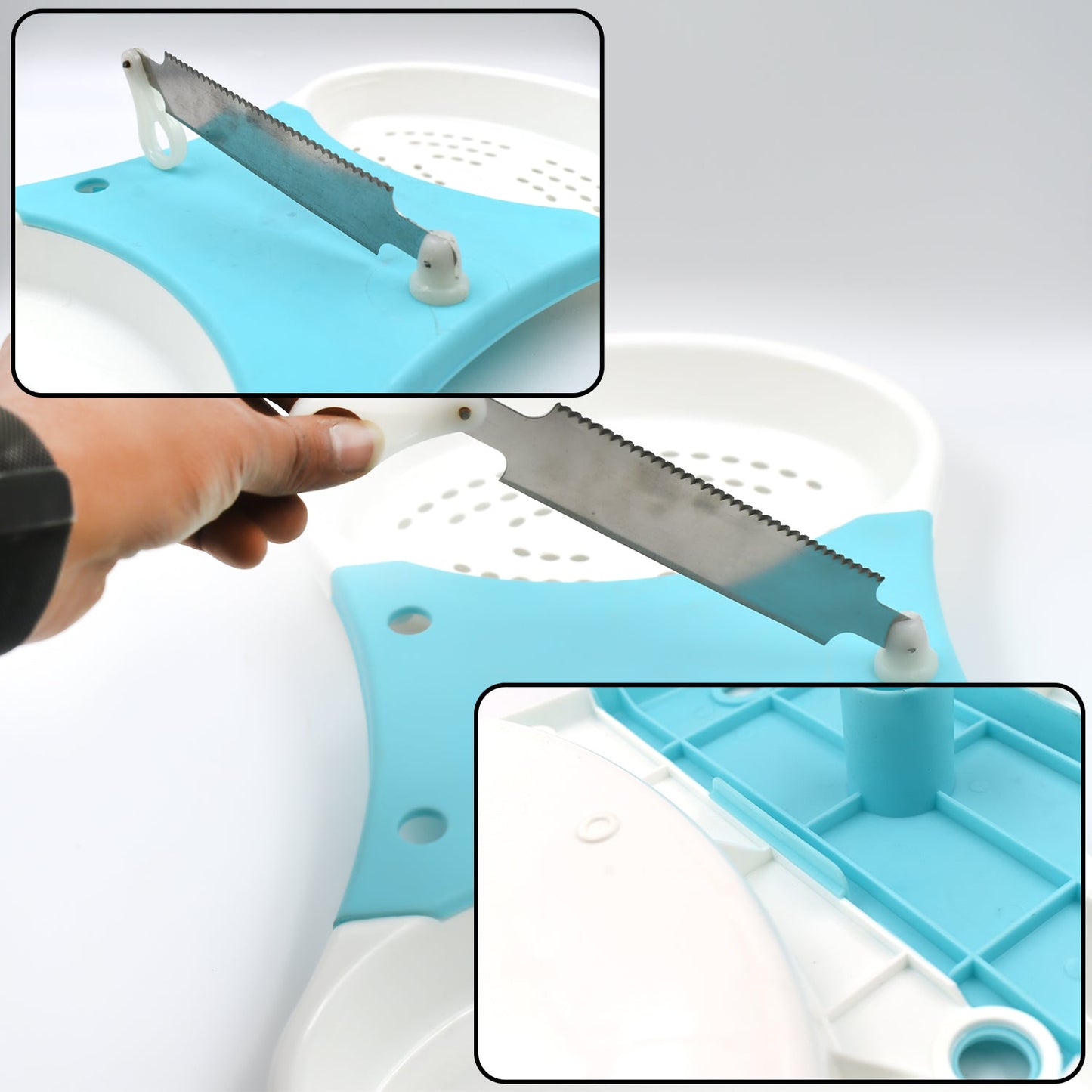 Adjustable Cut N Wash used in all kinds of household and kitchen purposes for cutting and washing simultaneously of vegetables and fruits etc. - Springkart 