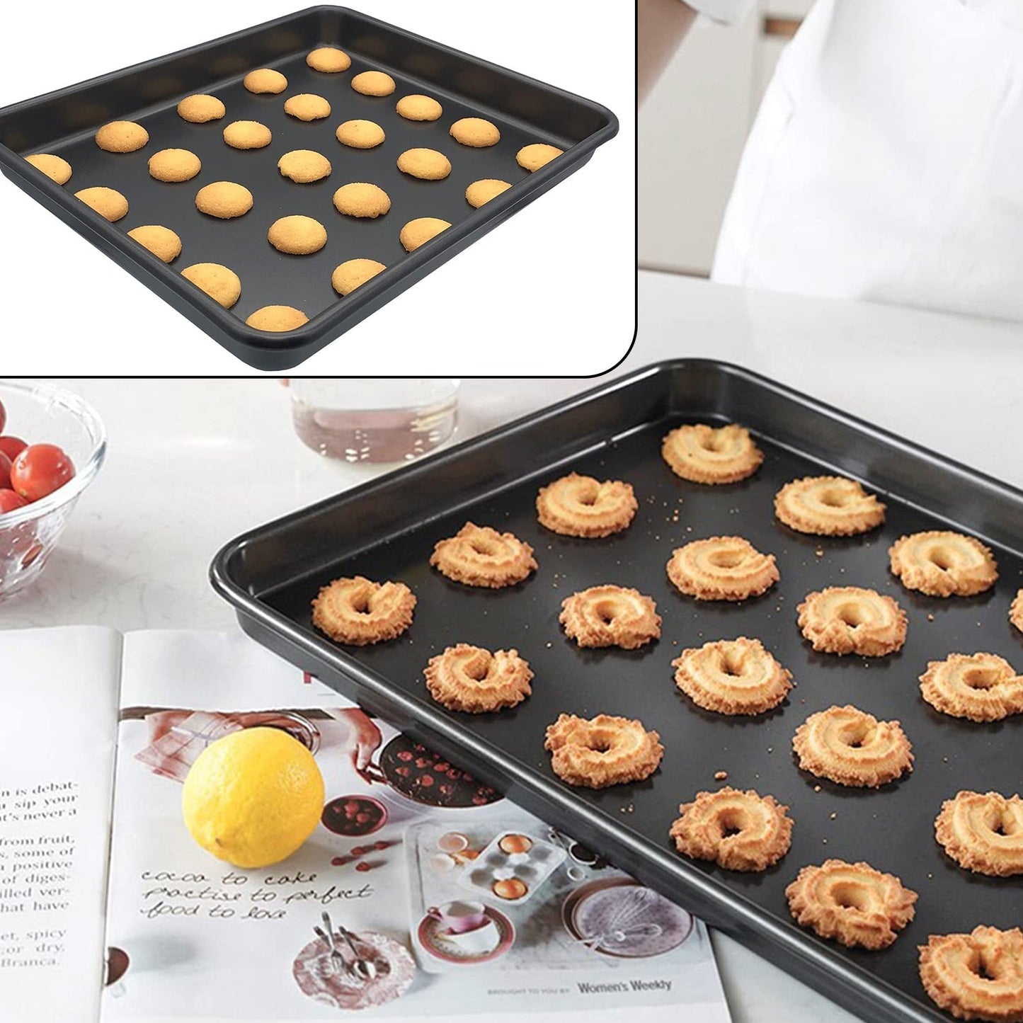 Aluminium Cake Mould Cake Baking Tray - Springkart 