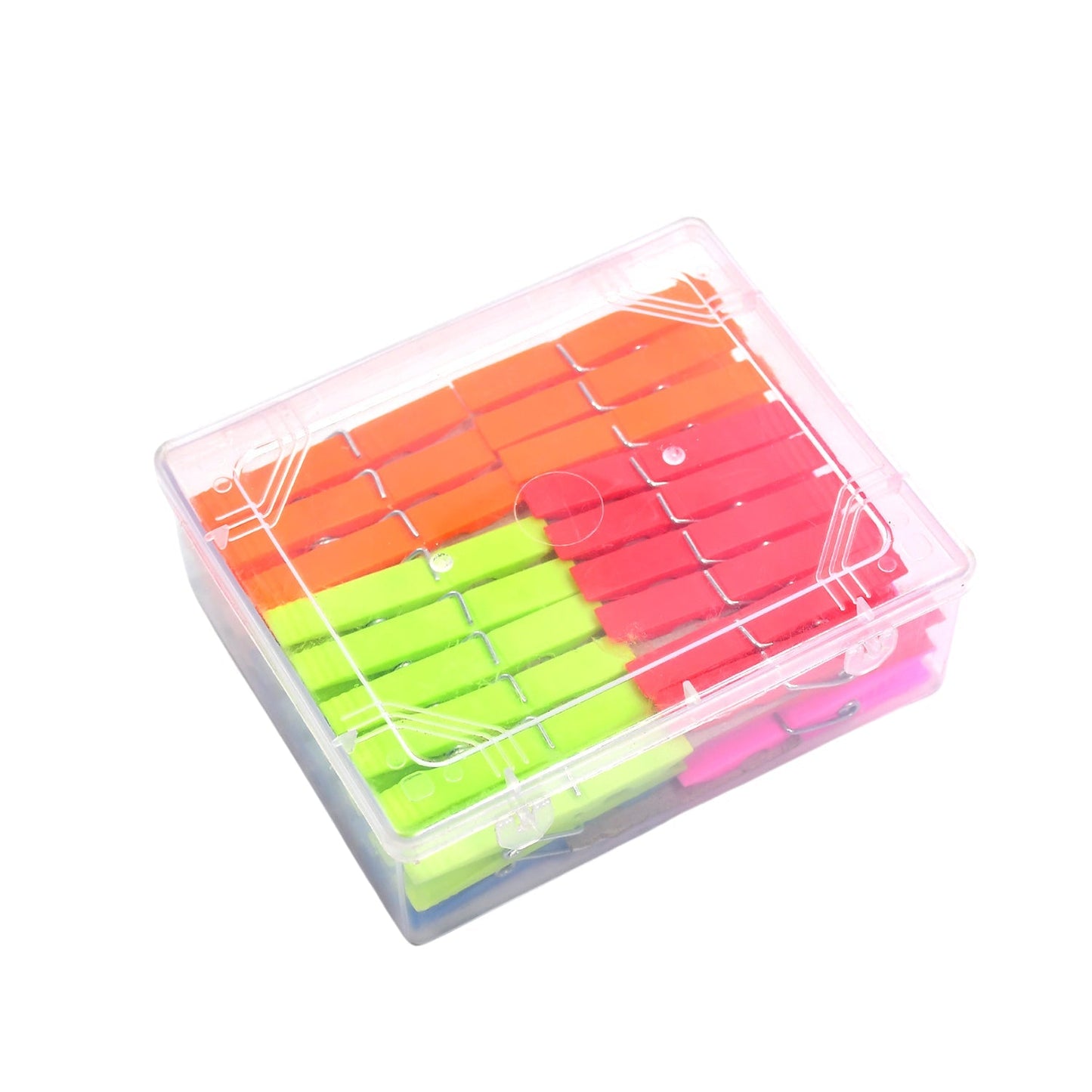 36PC MULTI PURPOSE PLASTIC CLOTHES CLIPS FOR CLOTH WITH BOX DRYING CLIPS - Springkart 