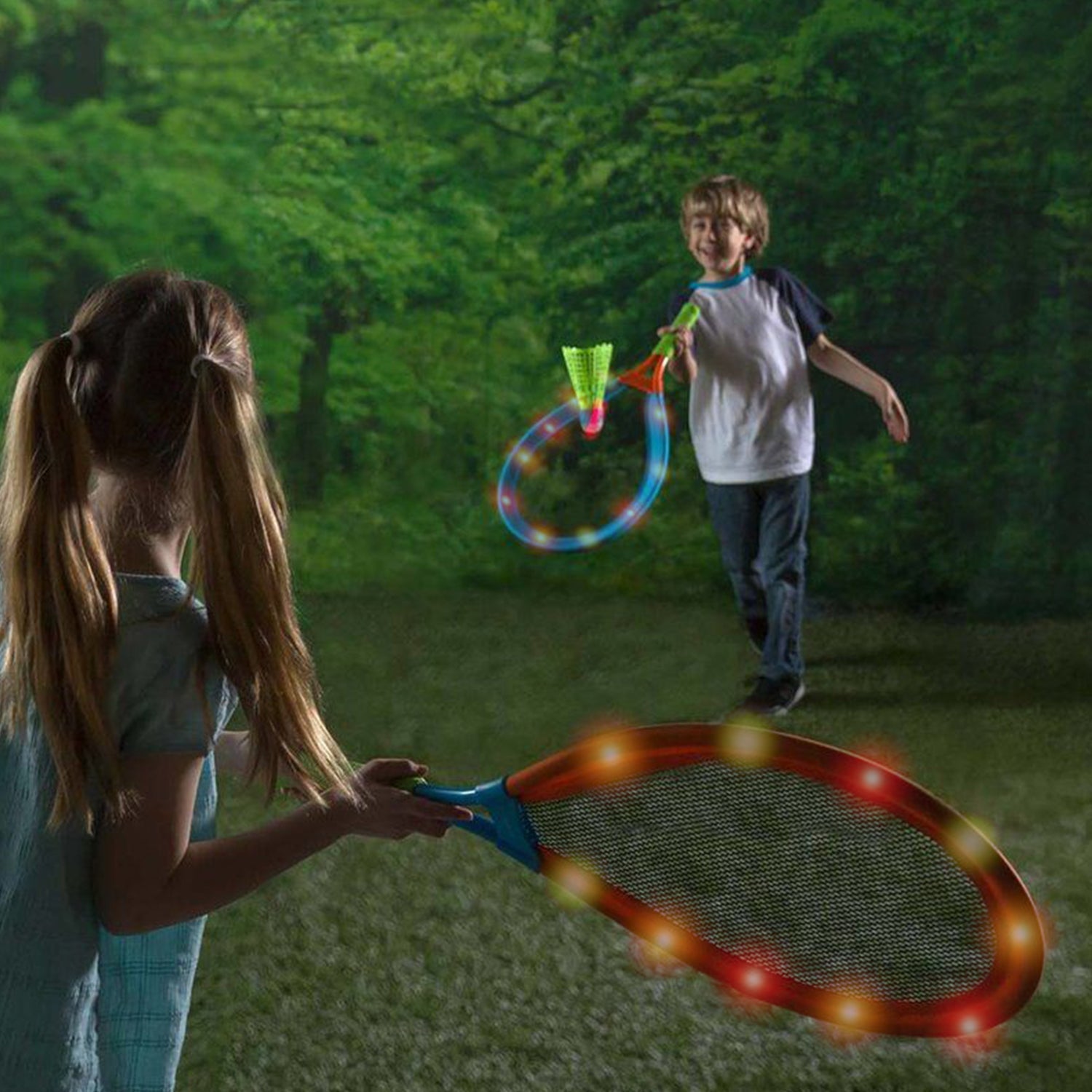 Led Badminton Set For Playing Purposes Of Kids And Children’s. - Springkart 
