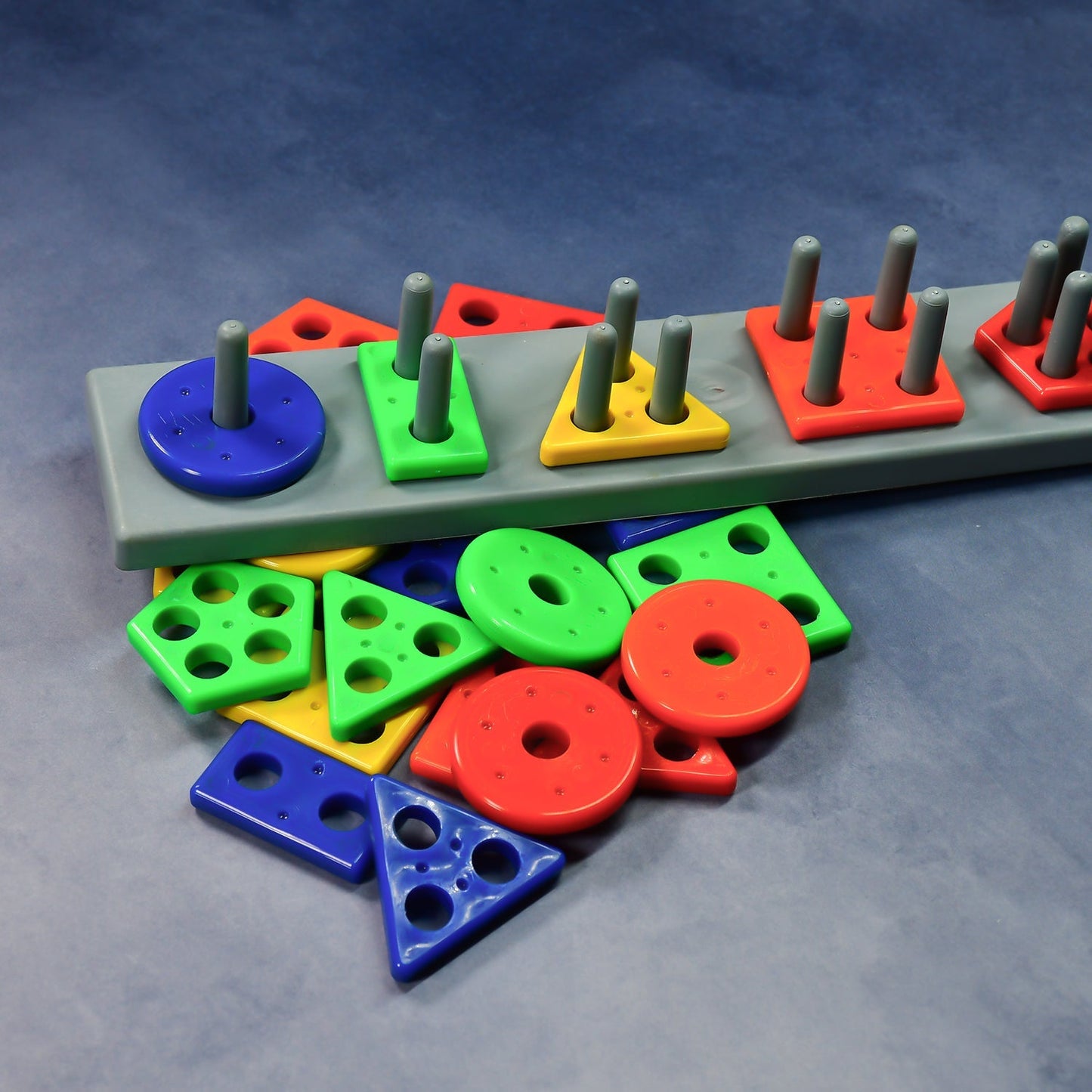 Geometric Brick - 5 Angle Matching Column Blocks for Kids - Preschool Educational Learning Toys. - Springkart 