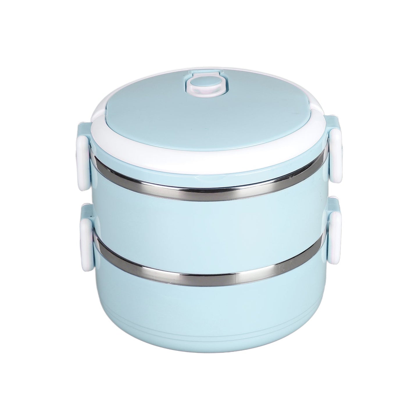 Multi Layer Stainless Steel Hot Lunch Box (2 Layer) - Springkart 