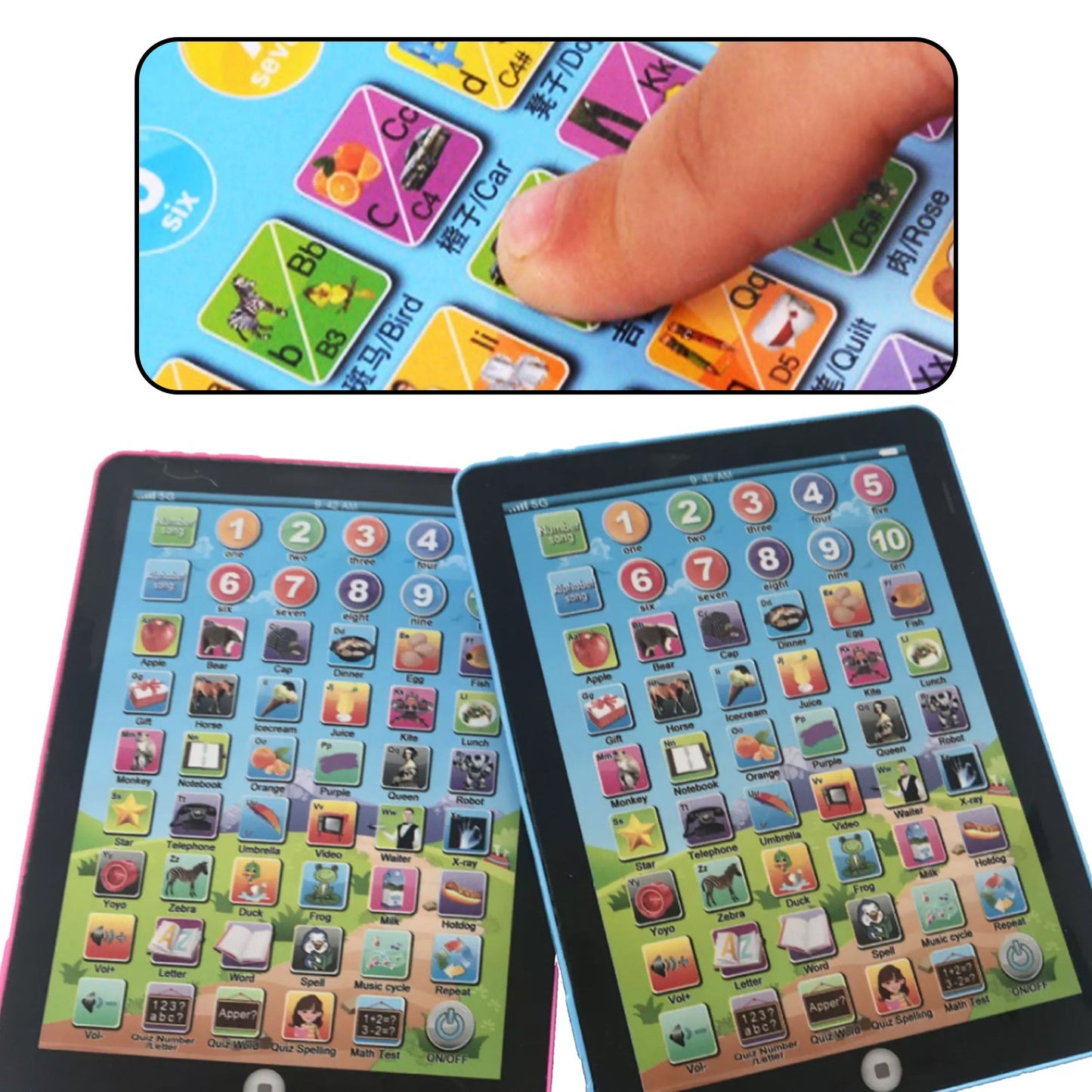 Kids Learning Tablet Pad For Learning Purposes Of Kids And Children’s. - Springkart 
