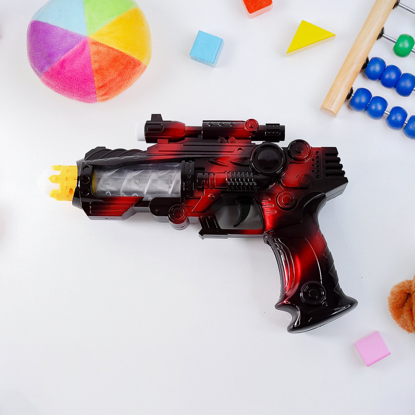 Ttg Led Flashing Sound Laser Toy Gun  Battery Operated Space Gun With Lights  Music