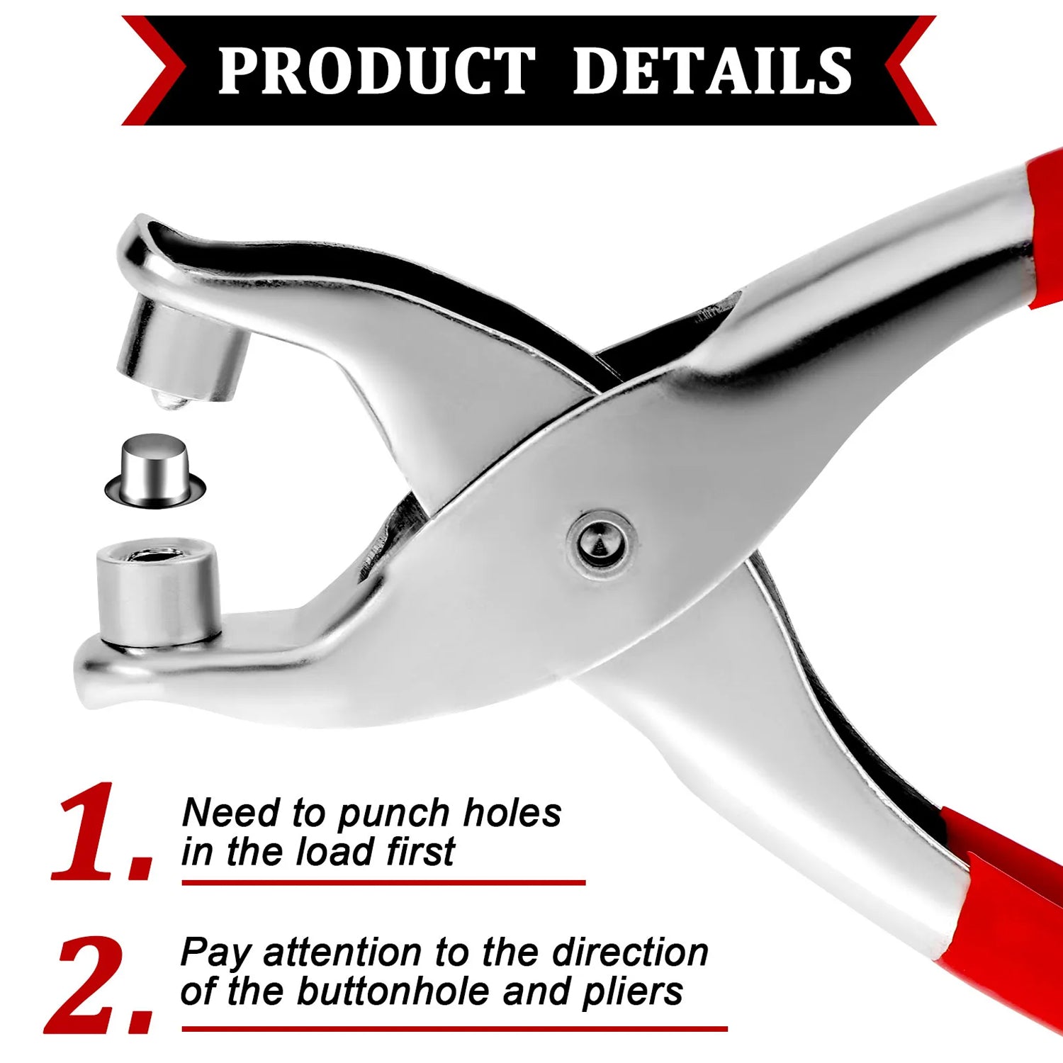 1593 Grommet Setting Tool With 25 Pcs Gold Eyelets Grommets Steel Hole Punch Setter Kit For Leather Canvas All Fabrics Men And Women Clothes Shoes Belts Bags Crafts - Springkart 