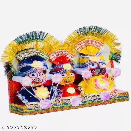 Idols & Figuriness Jagannath Balabhadra and Devi shubhadra - Springkart 