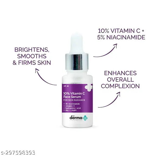 The Derma Co. 10% Vitamin C Face Serum for Skin Radiance (10 ml)