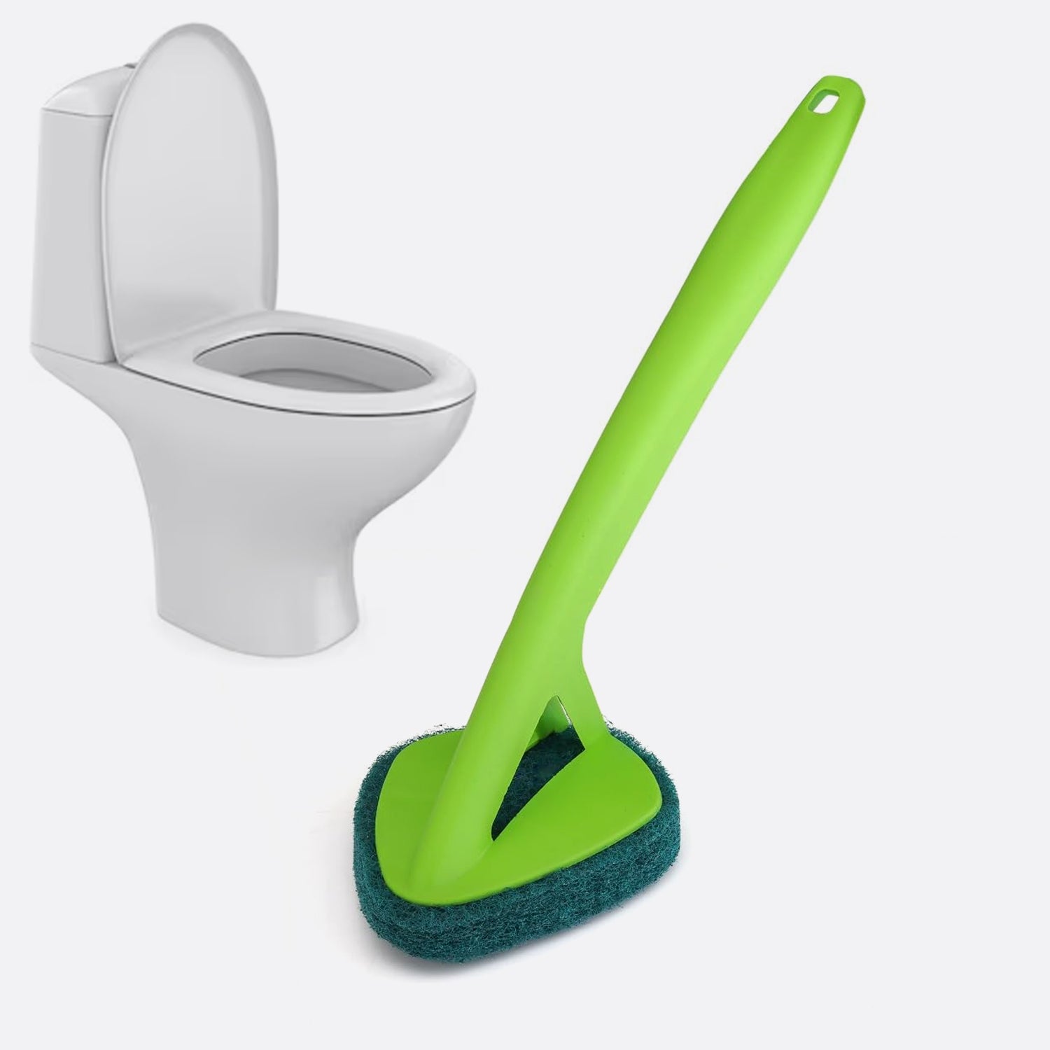 Scrubber Hockey With Long Handle (1 Pc) - Springkart 