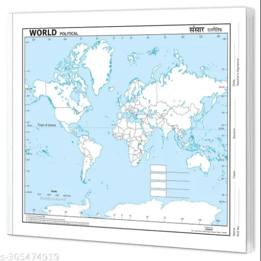 100 High-Quality WORLD POLITICAL Outline Maps for Interactive Geograph ...