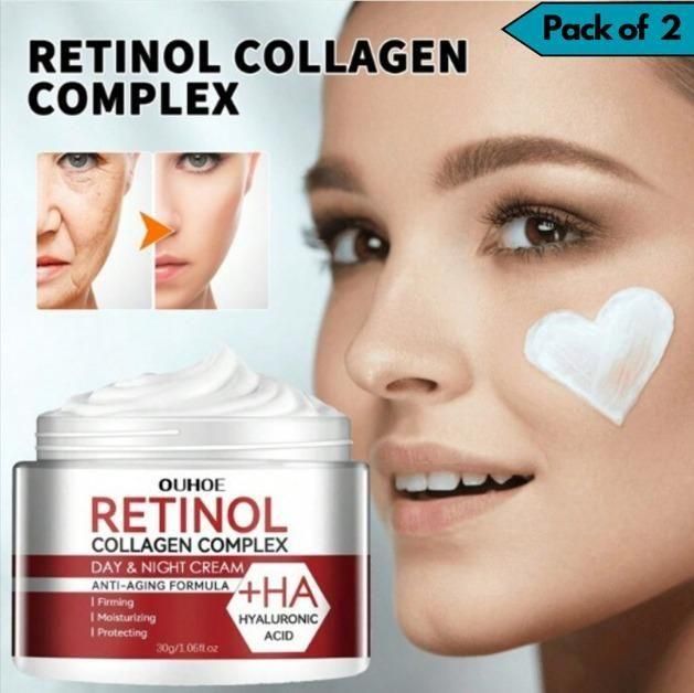 Retinol Collagen Complex Day & Night Cream(Pack Of 2) - Springkart 