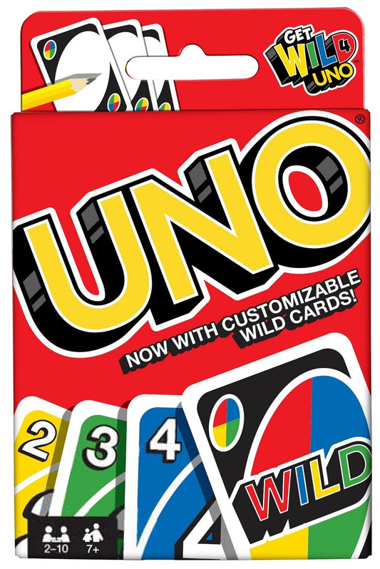 Mattel Uno Playing Card Game for 7 Yrs and Above for Adult,Set of 112 Cards, Multicolor